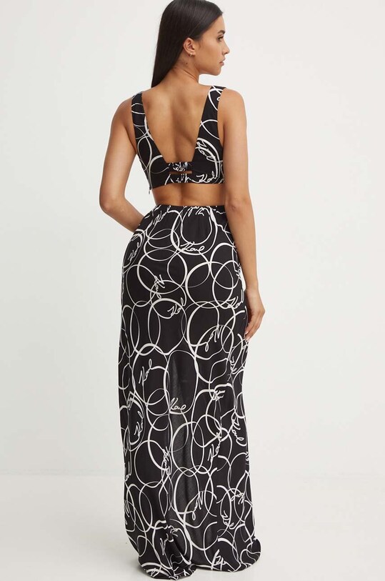 Îmbrăcăminte Karl Lagerfeld rochie de plaja 245W2203 negru