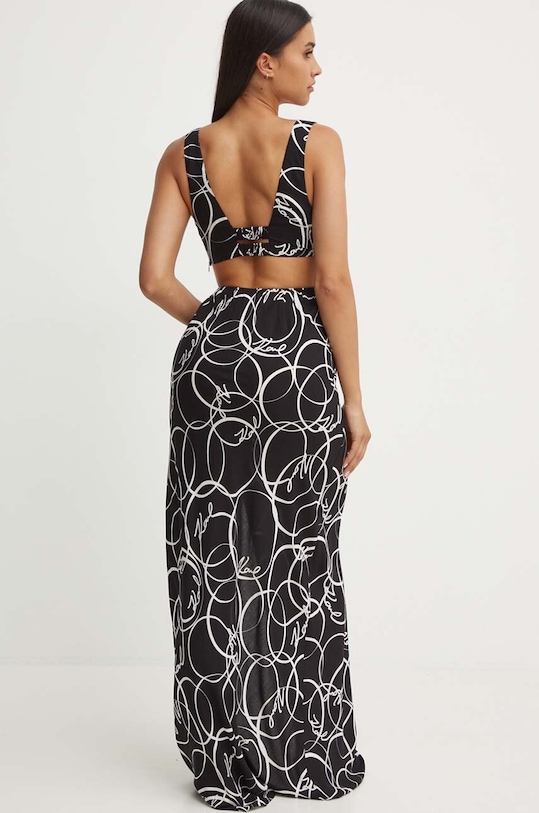 Îmbrăcăminte Karl Lagerfeld rochie de plaja 245W2203 negru