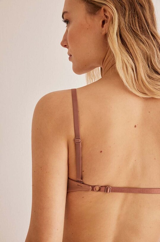 women'secret biustonosz INVISIBLE HELANKAS brązowy 5667844