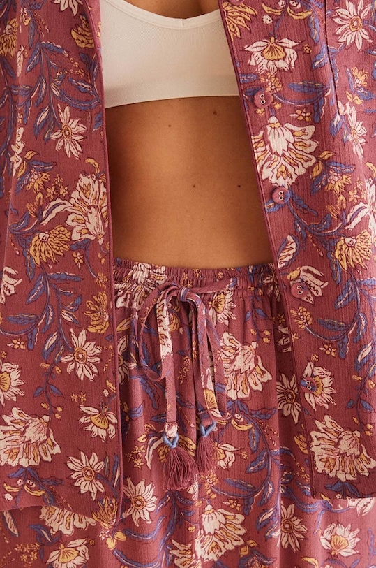 Odzież women'secret piżama MIX AND MATCH ORIGINS 4857426 bordowy