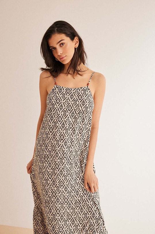 Φόρεμα παραλίας women'secret MIX AND MATCH ETHNIC 4477732 πολύχρωμο AW24