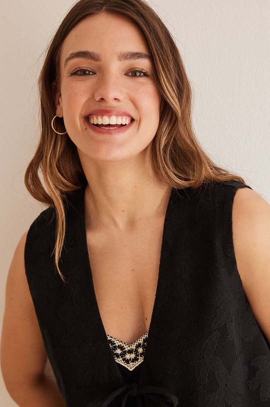 women'secret vesta MIX AND MATCH ETHNIC 3147565 negru AW24