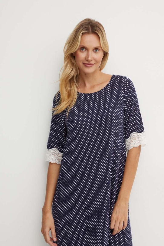 United Colors of Benetton camasa de noapte bleumarin 39V93C01A