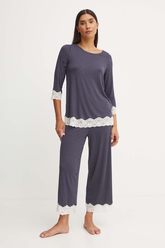 Πιτζάμα United Colors of Benetton 39V93M05T σκούρο μπλε AW24