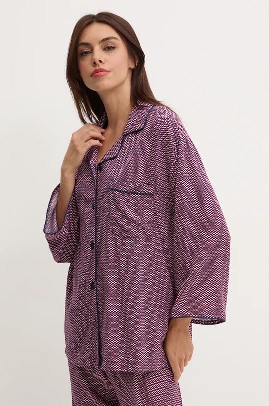 Πιτζάμα United Colors of Benetton 4X9X3P00J σκούρο μπλε AW24