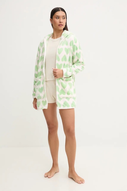 United Colors of Benetton szlafrok 6FK81800N biały NC24