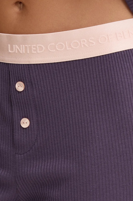 Піжамні штани United Colors of Benetton фіолетовий 32WA3F03P