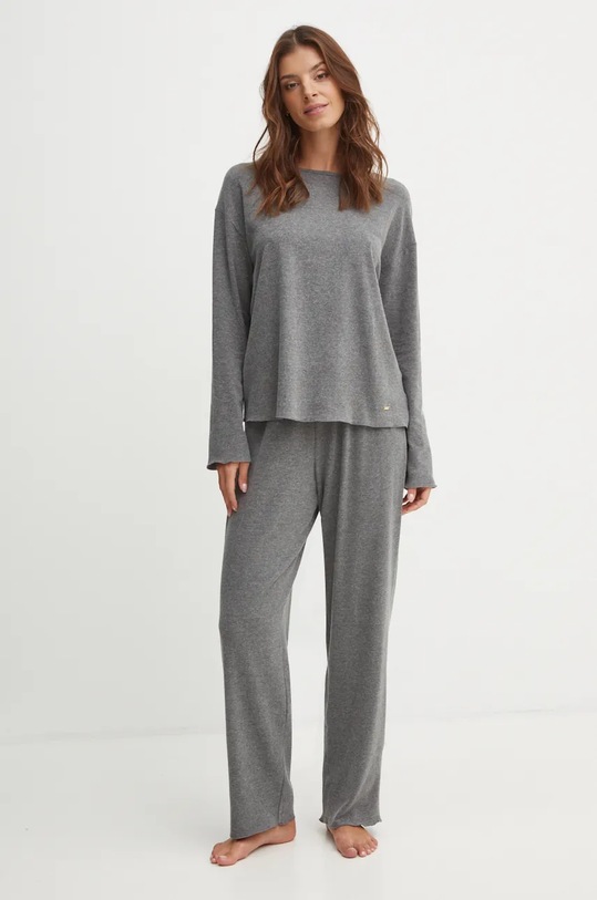 United Colors of Benetton pigiama set grigio 3L333P02Y