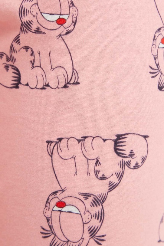 Pyžamové kalhoty United Colors of Benetton x GARFIELD růžová 3RDY3F03L