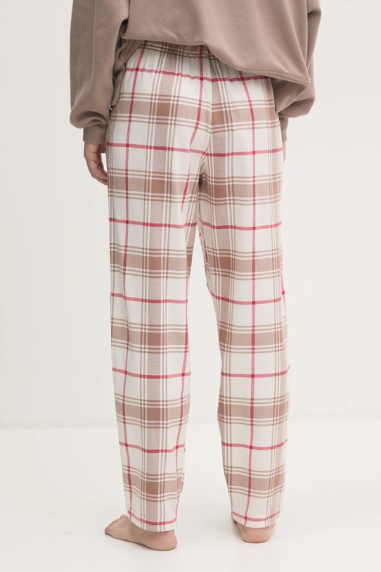 Îmbrăcăminte United Colors of Benetton pantaloni pijama bumbac 43UL3F00I bej