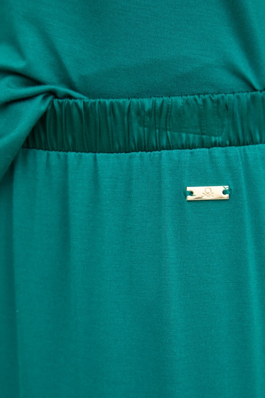 United Colors of Benetton spodnie piżamowe turkusowy 3ZEW3F03X