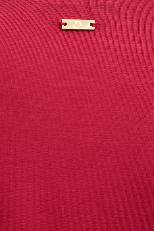 United Colors of Benetton longsleeve piżamowy 3ZEW3M06P czerwony