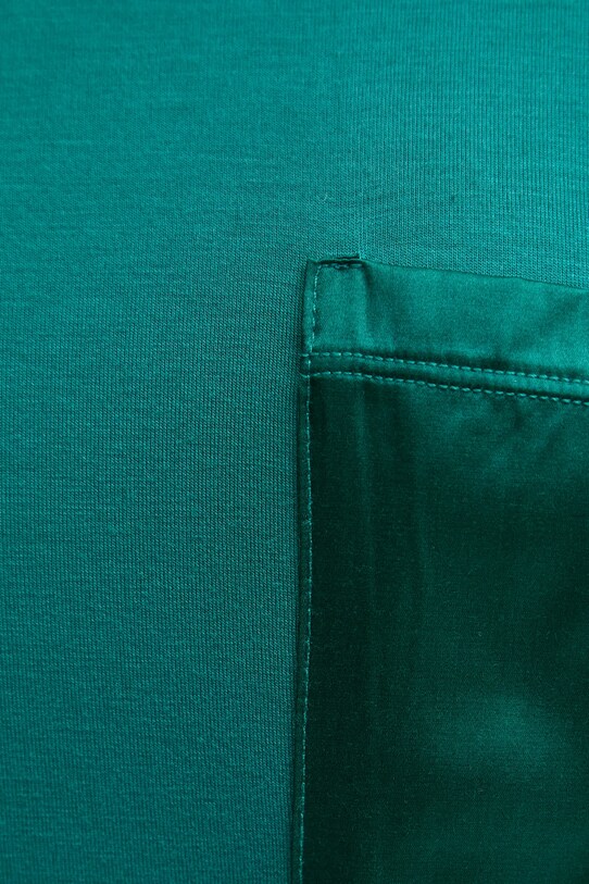 Піжамний лонгслів United Colors of Benetton 3ZEW3M06P бірюзовий