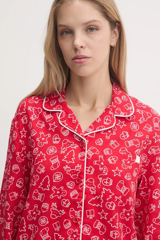 Пижама United Colors of Benetton 4XPR3P00M красный