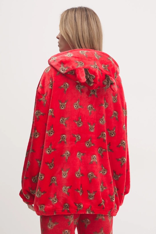 Odzież United Colors of Benetton szlafrok 6FK81800P czerwony