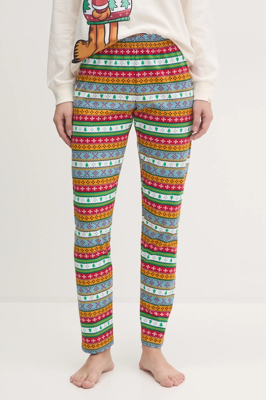 Odjeća Pamučna pidžama United Colors of Benetton x GARFIELD 37MW3P03I bež