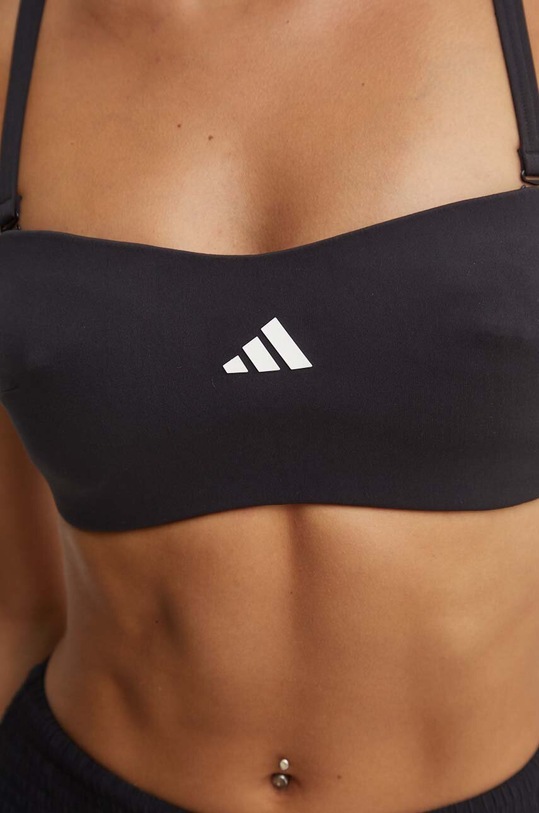 adidas biustonosz kąpielowy Iconisea czarny IW9304