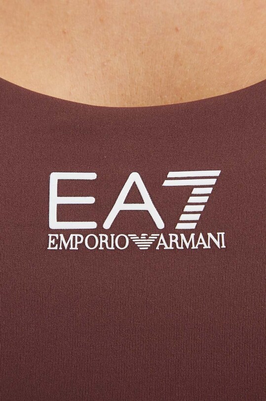 Спортивний бюстгальтер EA7 Emporio Armani TJKLZ.6DTH58.1755 коричневий