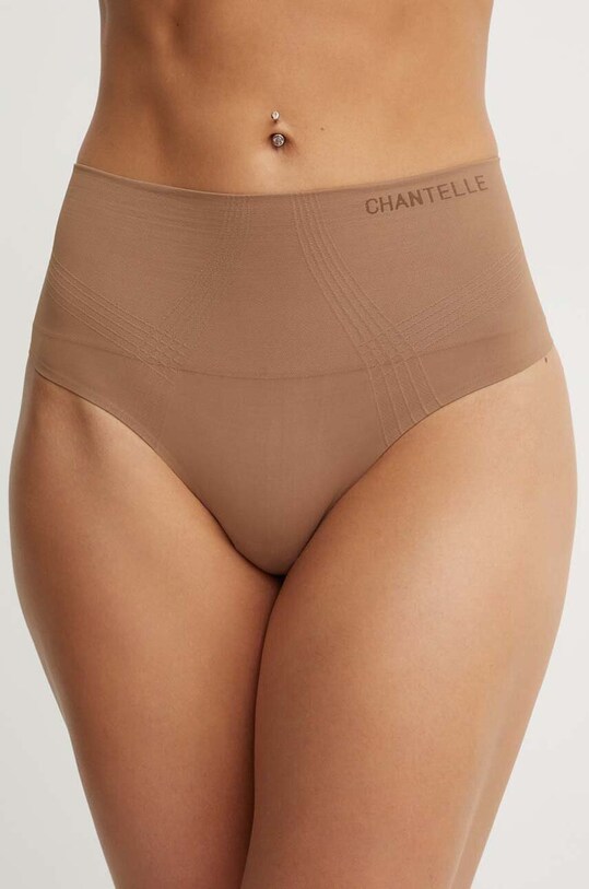 Стринги Chantelle трикотаж коричневий C10U90