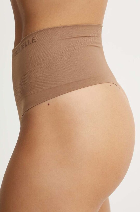 Стринги Chantelle C10U90 коричневий AW24