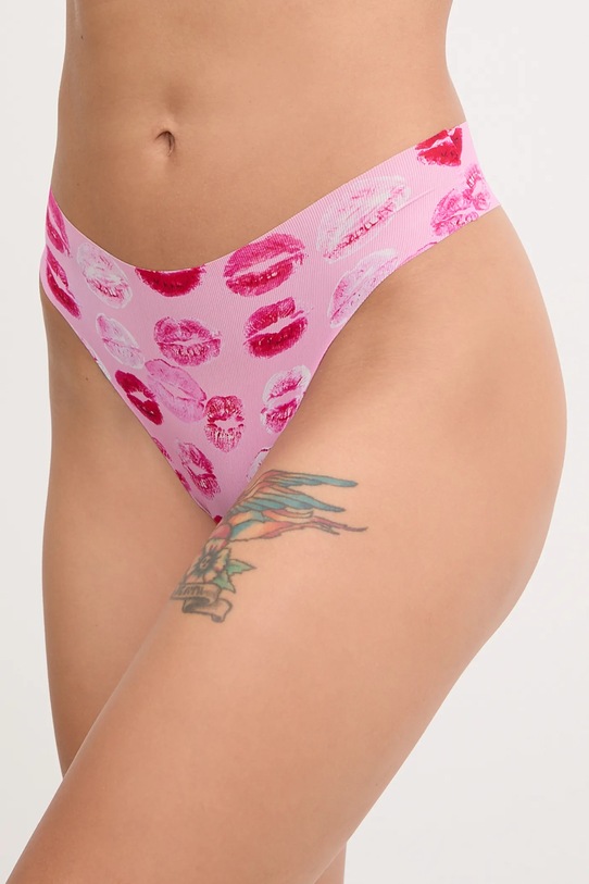 Chantelle stringi dzianina różowy C22HG9