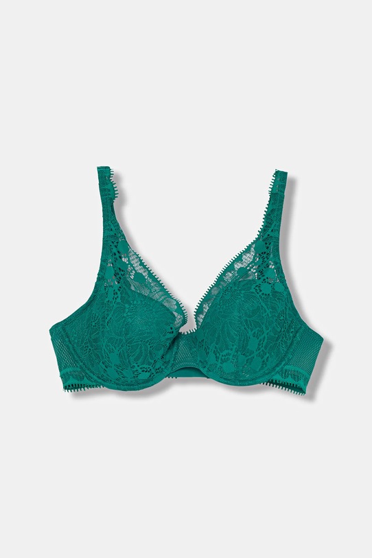 Podprsenka Chantelle s kosticami zelená C15F70