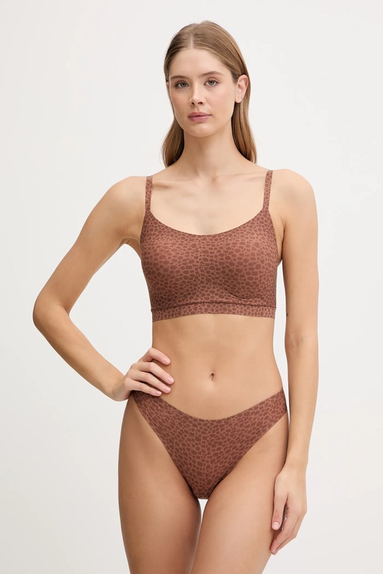 Chantelle stringi C11D90 brązowy AA00