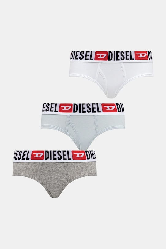 Diesel stringi UFST-STARS-THREEPACK 3-pack bawełna szary 00SE0K.0NJAP