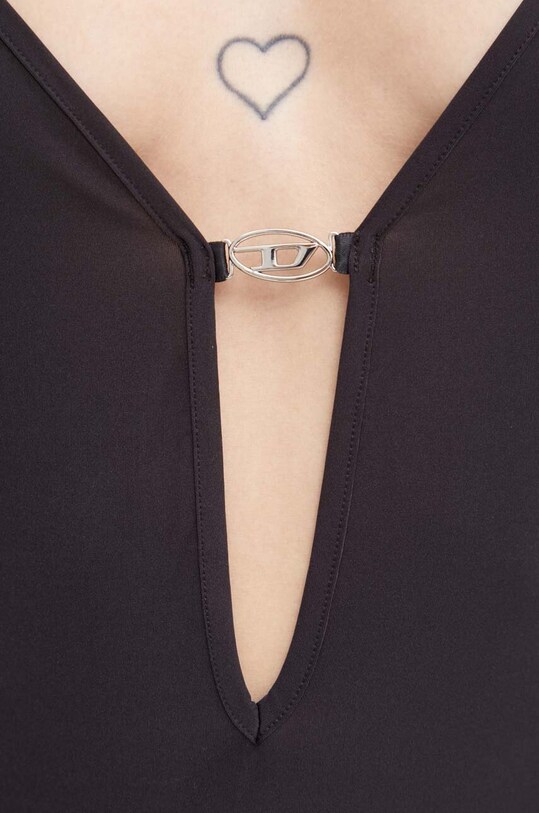 Боди Diesel UFBY-OVAL-D-BODYSUIT A15225.0HPAK черен