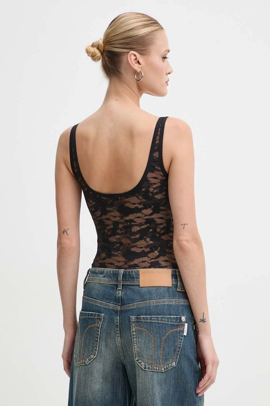 Одяг Боді Diesel UFBY-D-OVAL-LACE-BODYSUIT A15370.0DRAK чорний