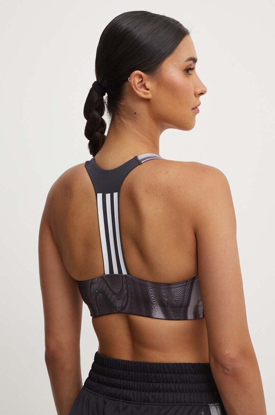 Oblečení Sportovní podprsenka adidas Performance Powerimpact IW9961 šedá