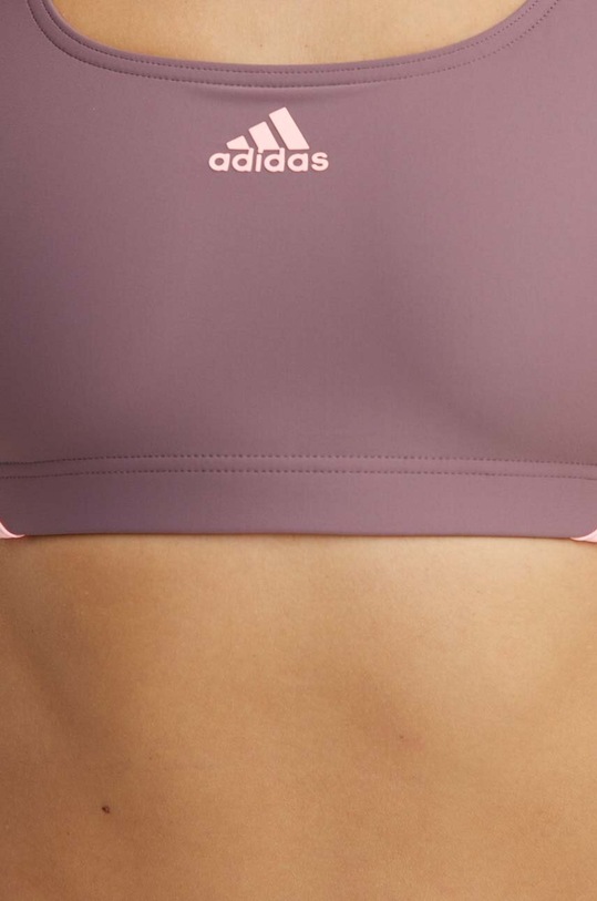 Μαγιό δύο τεμαχίων adidas Performance IY9733 μπορντό