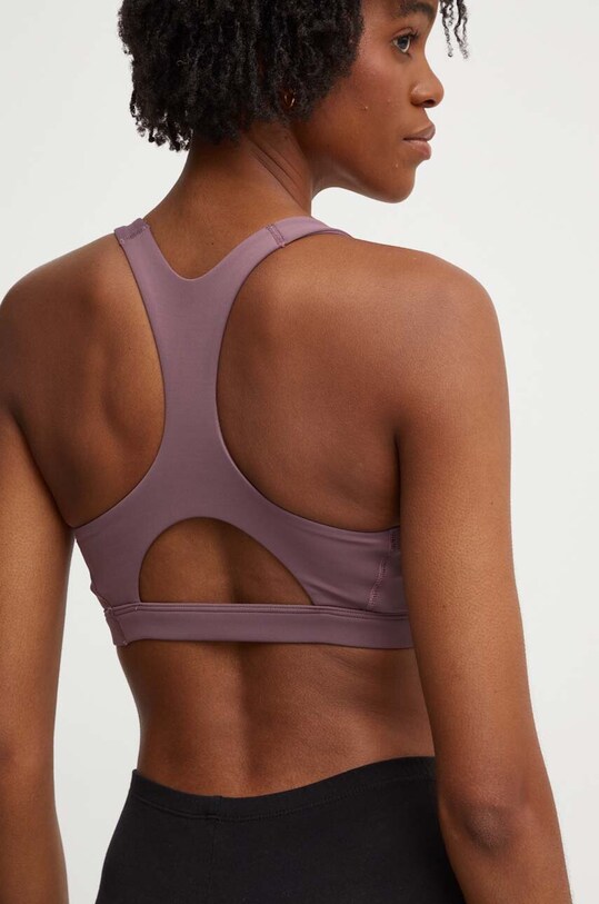 Odzież adidas Performance biustonosz sportowy Adizero Essentials JD8490 fioletowy