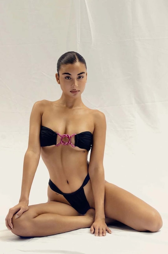 Купальний бюстгальтер GOD SAVE QUEENS KISS AND RIDE TOP GSQ.70.219 чорний