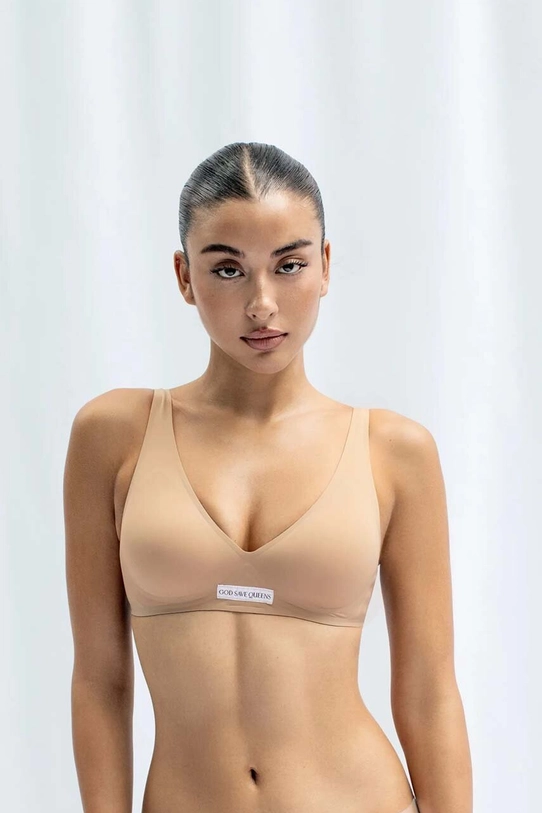 Бюстгальтер GOD SAVE QUEENS SECOND SKIN BRALETTE PUSH UP бежевий GSQ.135.111