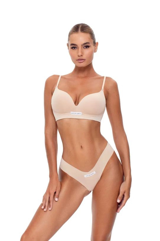 Бюстгальтер GOD SAVE QUEENS SECOND SKIN BRA WIRE-FREE бежевий GSQ.135.114