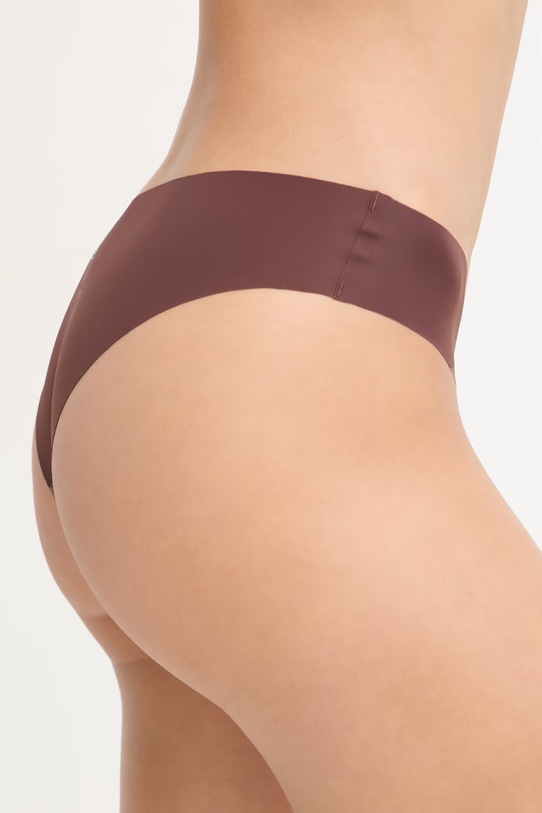 GOD SAVE QUEENS nohavičky dámske SECOND SKIN PANTY CHEEKY GSQ.135.121 hnedá AA00