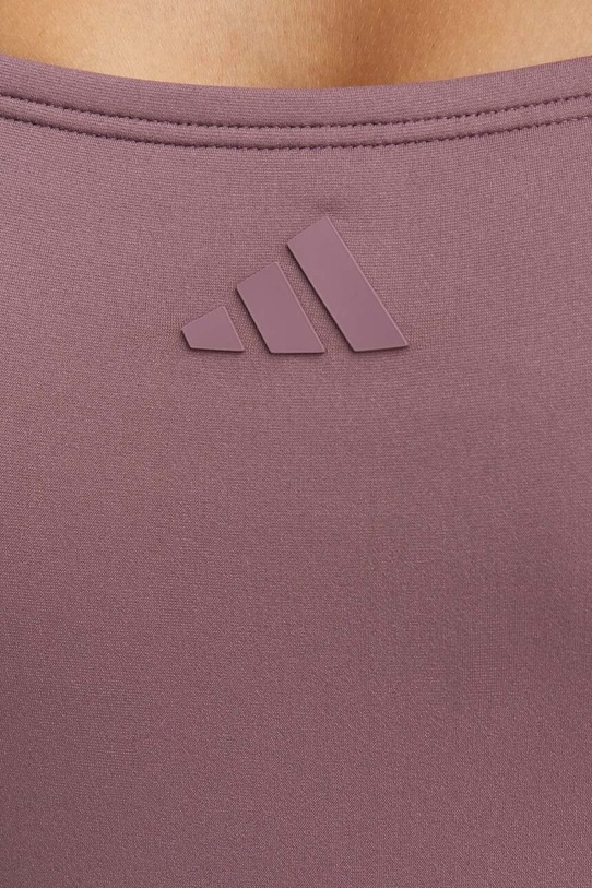 Jednodílné plavky adidas Iconisea IM8558 fialová