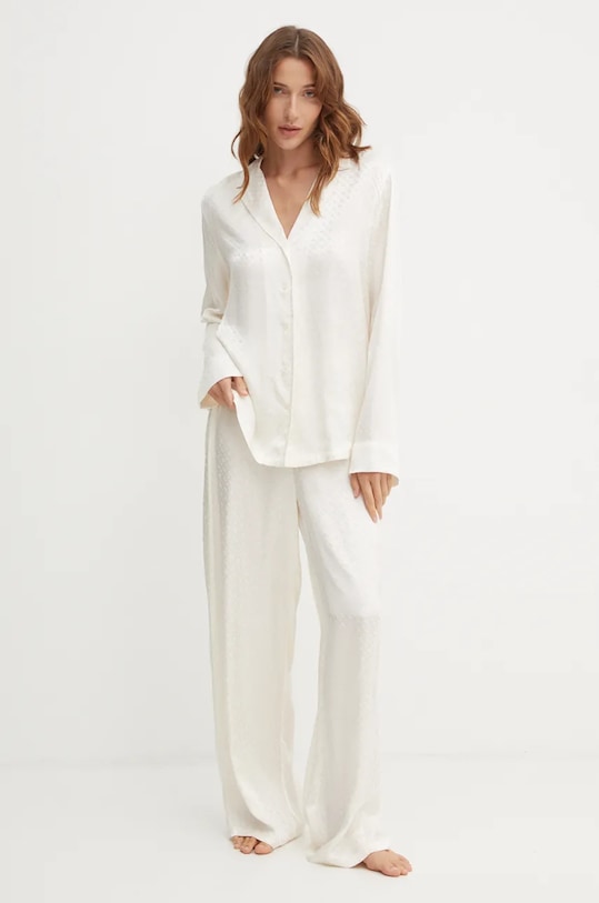 Pyžamo BOSS sada béžová 50527253