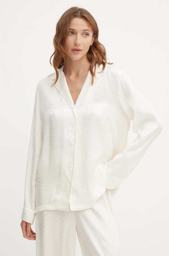 Pyžamo BOSS 50527253 béžová AW24