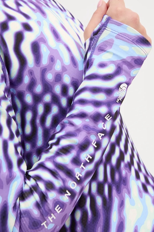 Funkční triko s dlouhým rukávem The North Face Baselayer Dragline NF0A7ZLO37O1 fialová