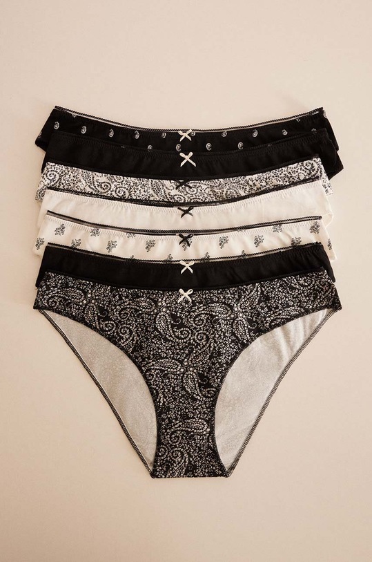 Bavlněné kalhotky women'secret 7-pack 4938258 vícebarevná AW24