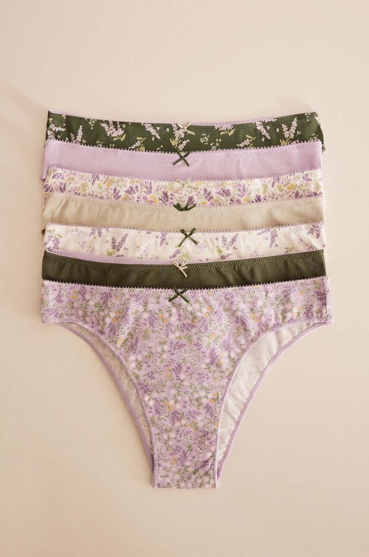 Bavlněné kalhotky women'secret 7-pack 4938252 vícebarevná AW24