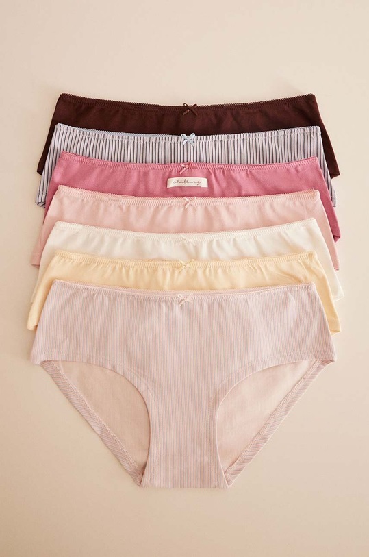 Бавовняні труси women'secret 7-pack 4938272 барвистий AW24