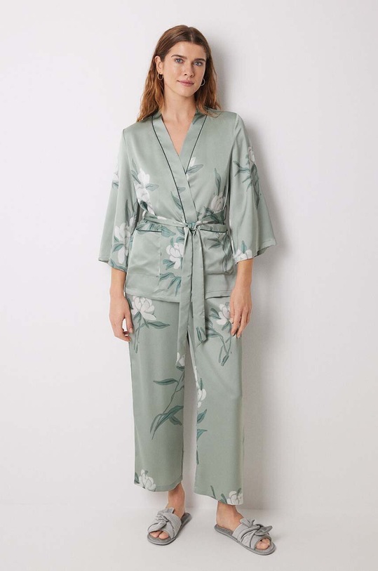 women'secret set de pijamale din 3 piese SENSE 1 AND 2 set verde 2548211