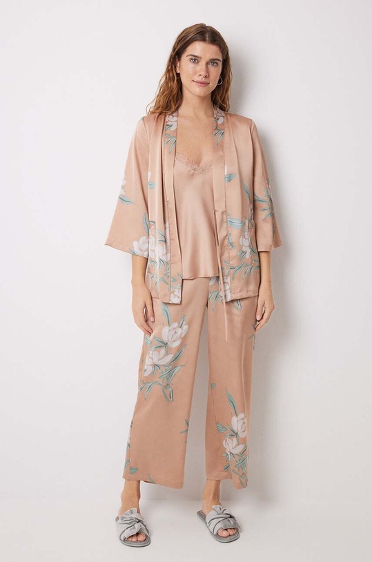 women'secret set de pijamale din 3 piese SENSE 1 AND 2 set bej 2548212