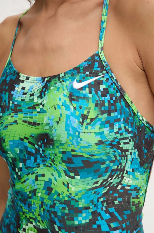 Суцільний купальник Nike HydraStrong Multi Print NESSE008 зелений