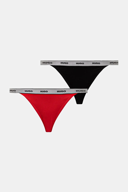 HUGO tanga 5-pack tanga rosu 50527208