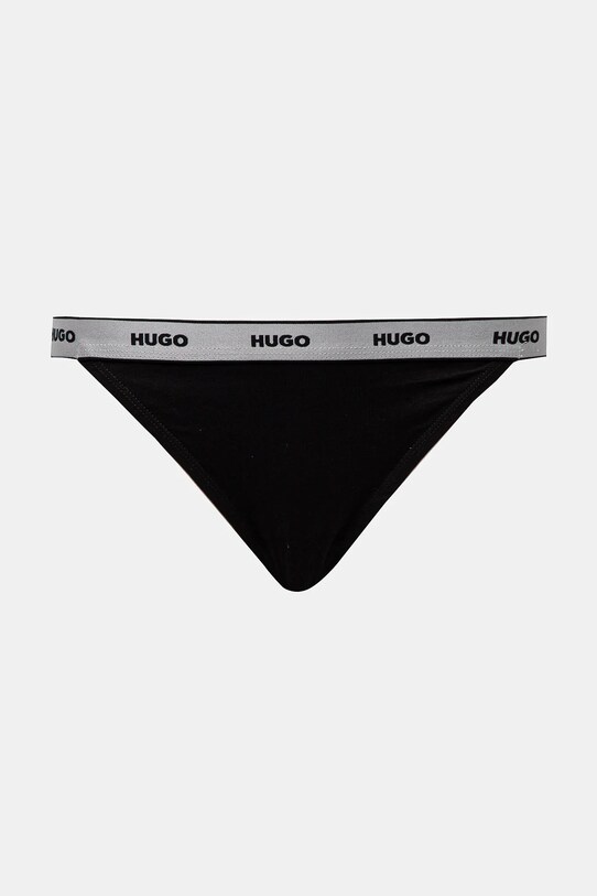 Стринги HUGO 3 шт 50527212 чёрный AW24