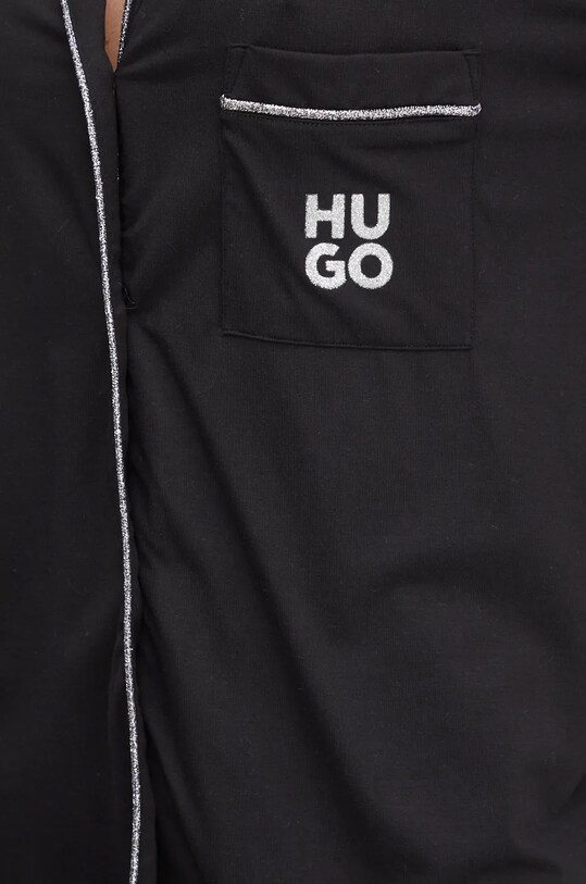 Пижамная рубашка HUGO 50523791 чёрный